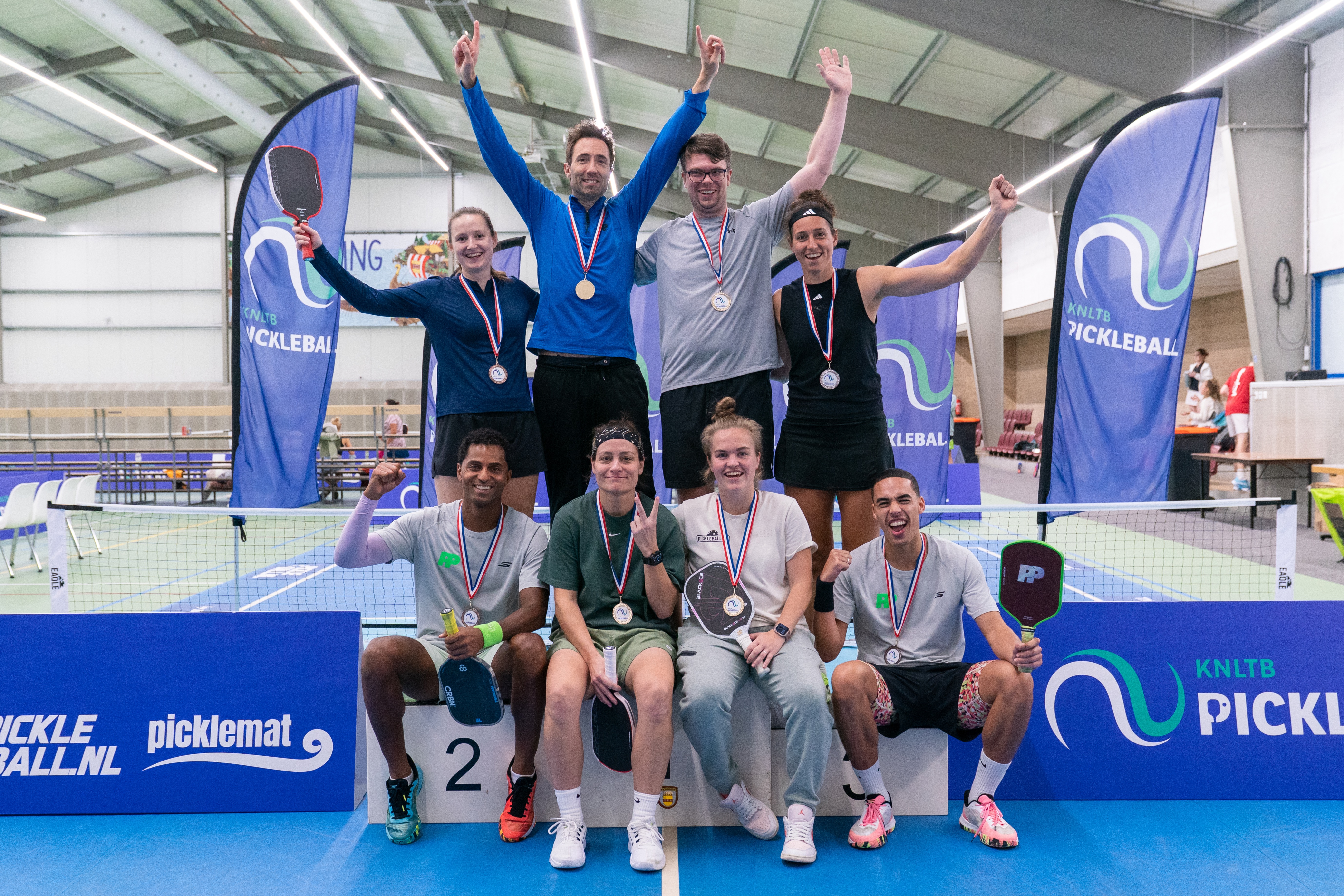 Pickleball NK 2025 kampioenen